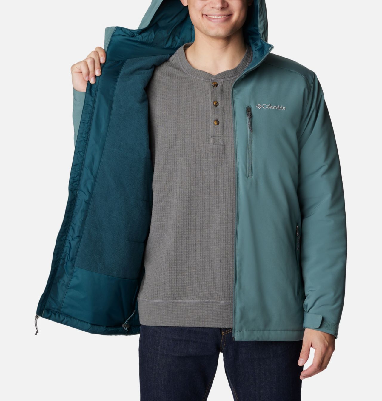 Manteau isolé à coquille souple Gate Racer™ Homme 5