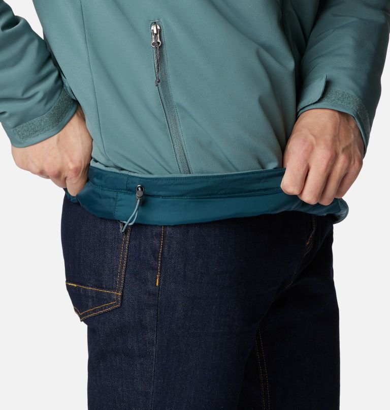 Men’s Gate Racer Insulated Softshell Jacket, Color: Metal, image 6