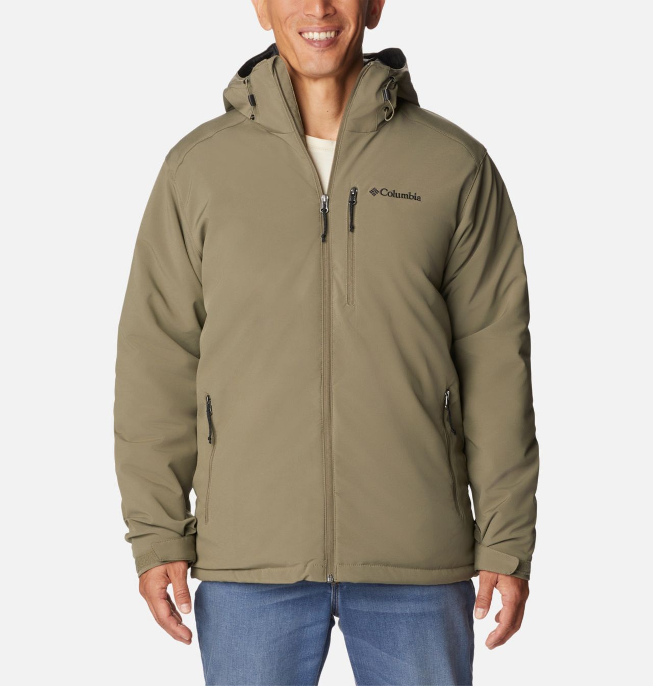 Men's Gate Racer Softshell Hooded Jacket - Tall 1
