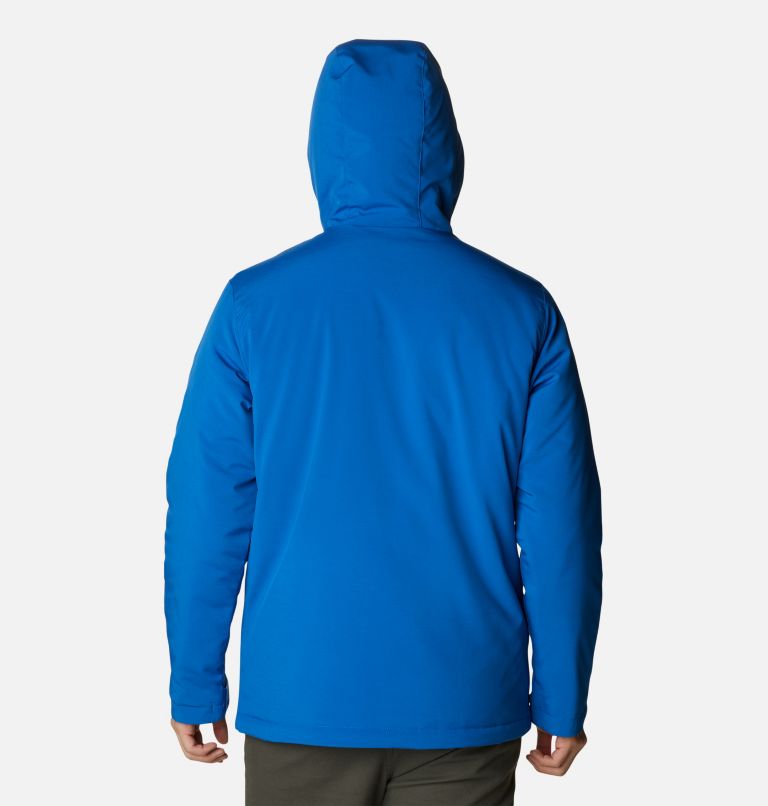 Men’s Gate Racer Insulated Softshell Jacket, Color: Bright Indigo, Collegiate Navy, image 2