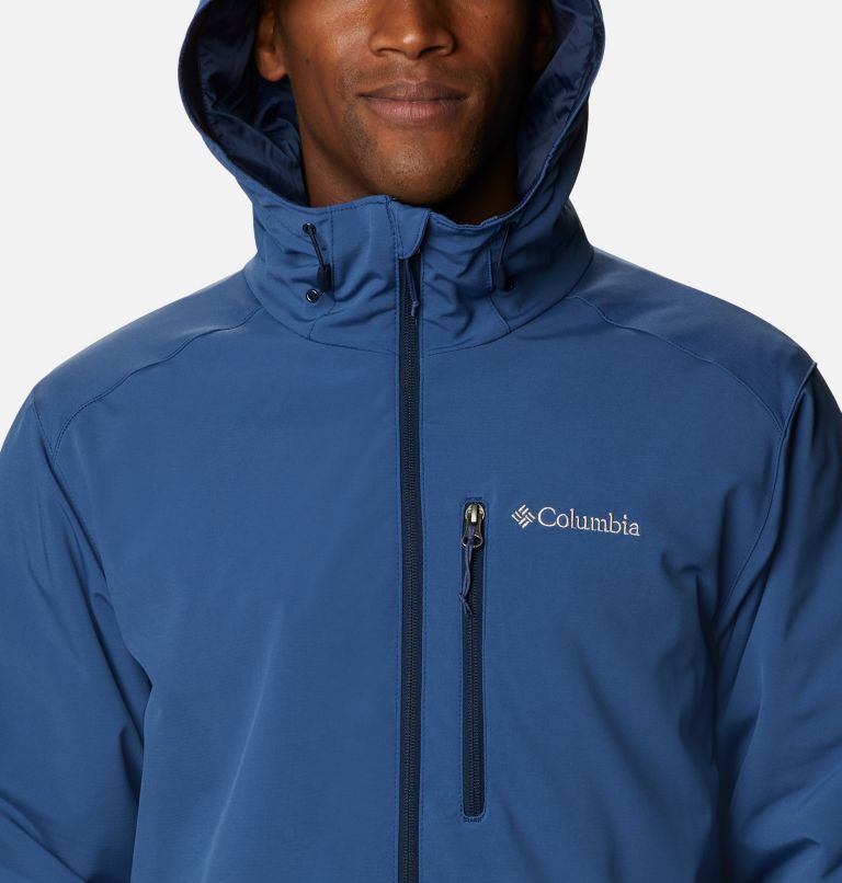Gate Racer Softshell | 452 | M, Color: Night Tide, Collegiate Navy Zips, image 4