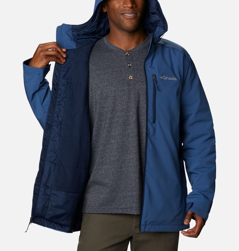 Gate Racer Softshell | 452 | M, Color: Night Tide, Collegiate Navy Zips, image 5