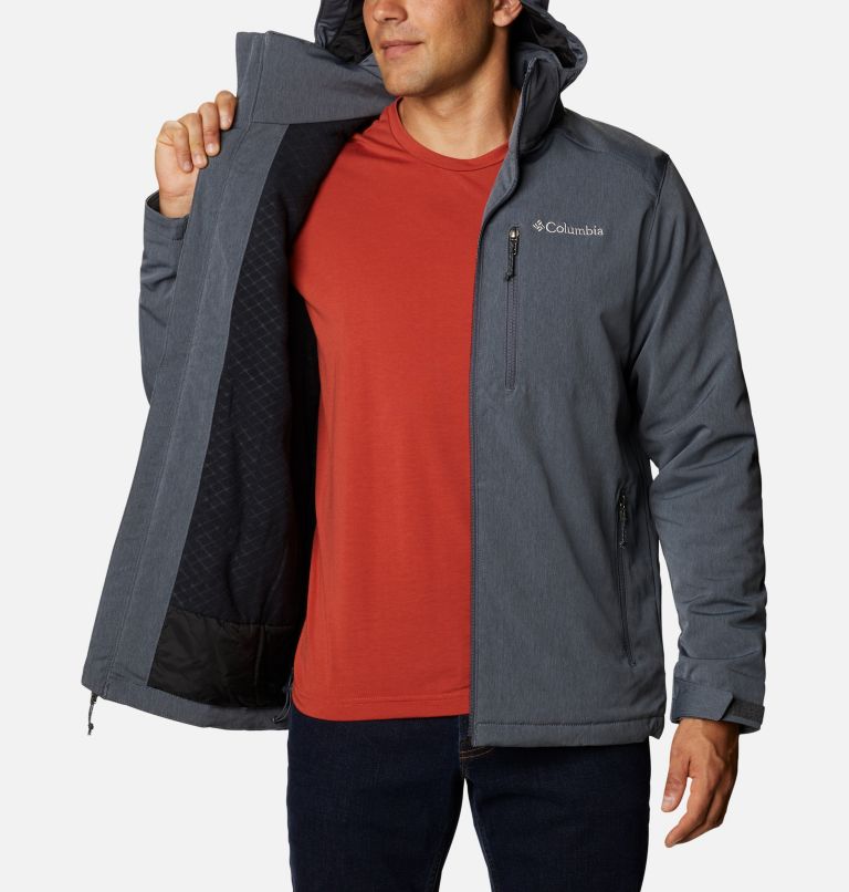 Gate Racer Softshell | 054 | M, Color: Graphite Heather, Black, image 5