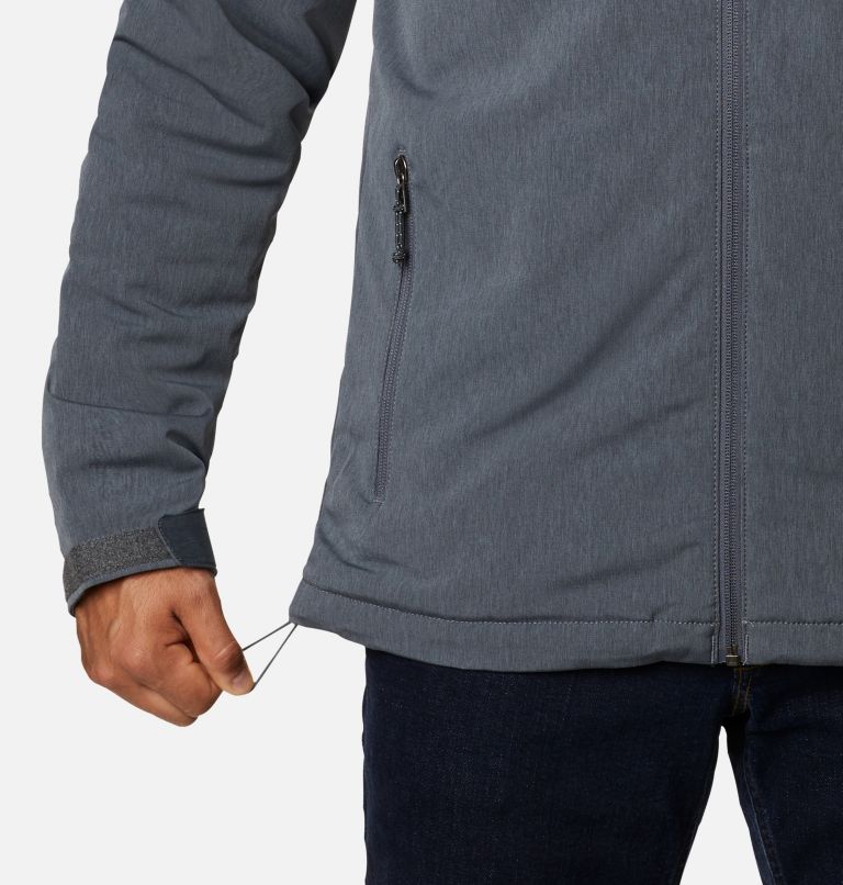 Gate Racer Softshell | 054 | M, Color: Graphite Heather, Black, image 6