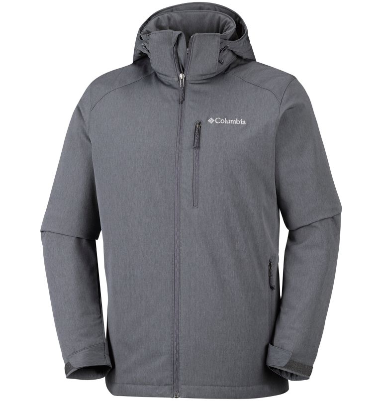 Gate Racer Softshell | 054 | M, Color: Graphite Heather, Black, image 1