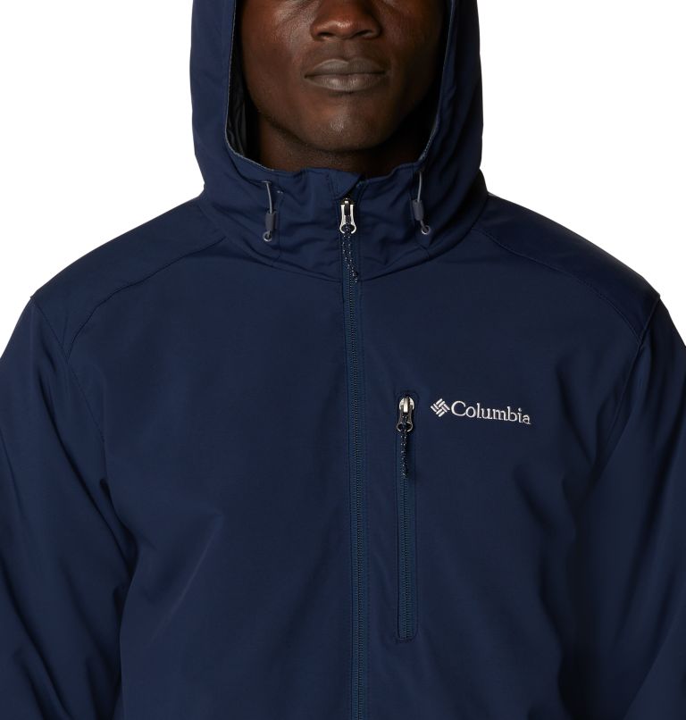 Thumbnail: Softshell Gate Racer Homme, Color: Collegiate Navy, image 4