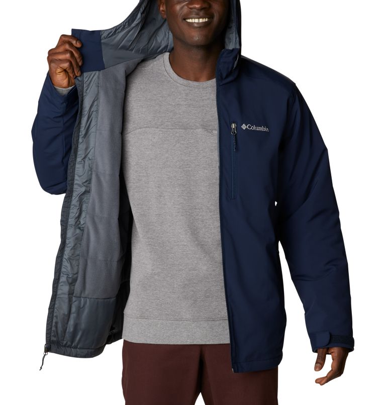 Men's columbia smooth clearance spiral hooded softshell jacket