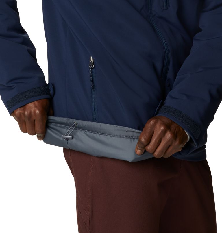 Thumbnail: Softshell Gate Racer Homme, Color: Collegiate Navy, image 6