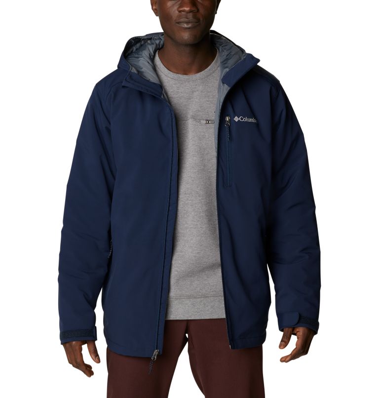 Thumbnail: Softshell Gate Racer Homme, Color: Collegiate Navy, image 1