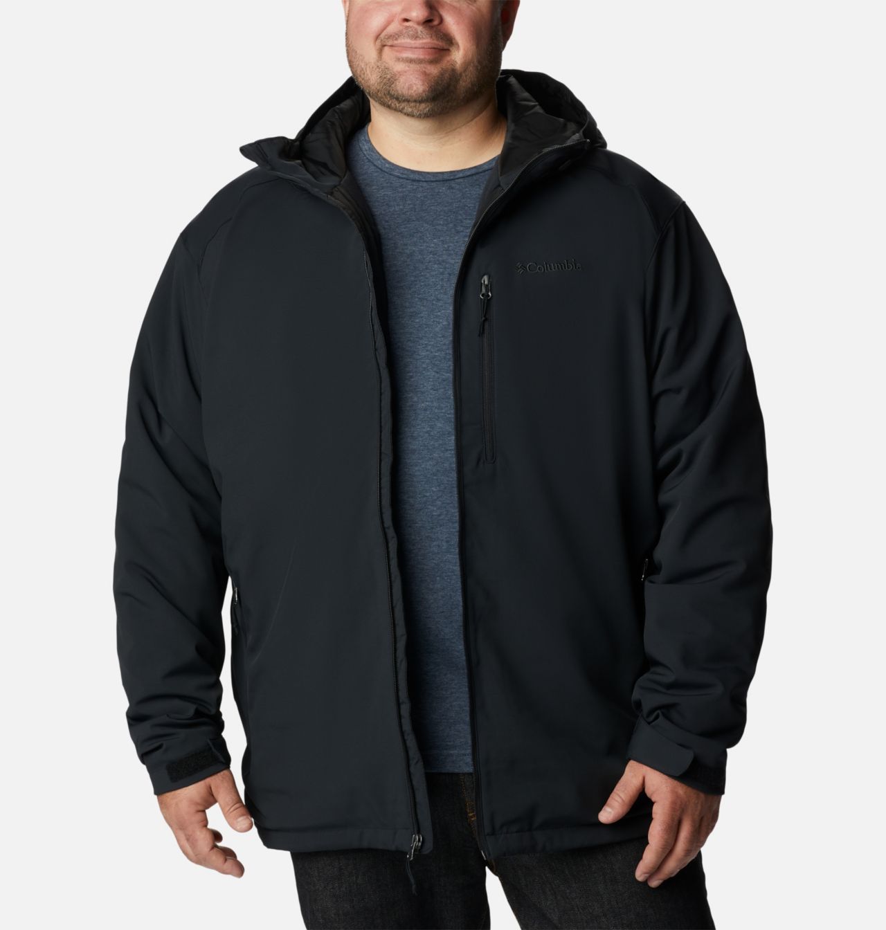 Men's Gate Racer Softshell Hooded Jacket - Big 6