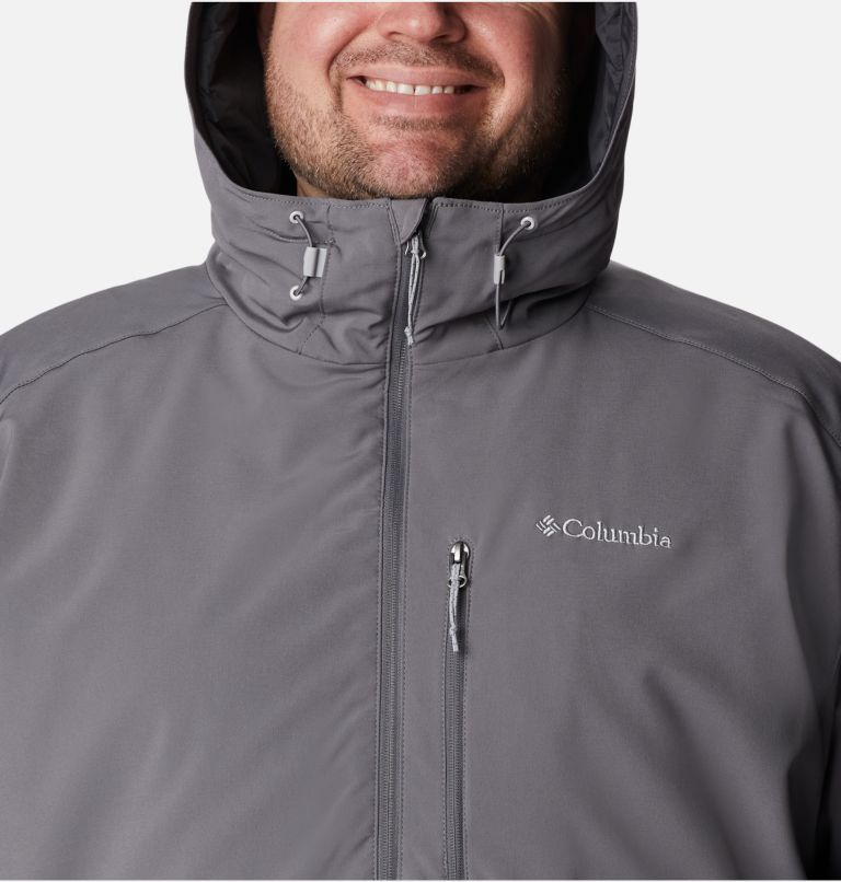 Thumbnail: Gate Racer Softshell | 023 | 4X, Color: City Grey, image 4