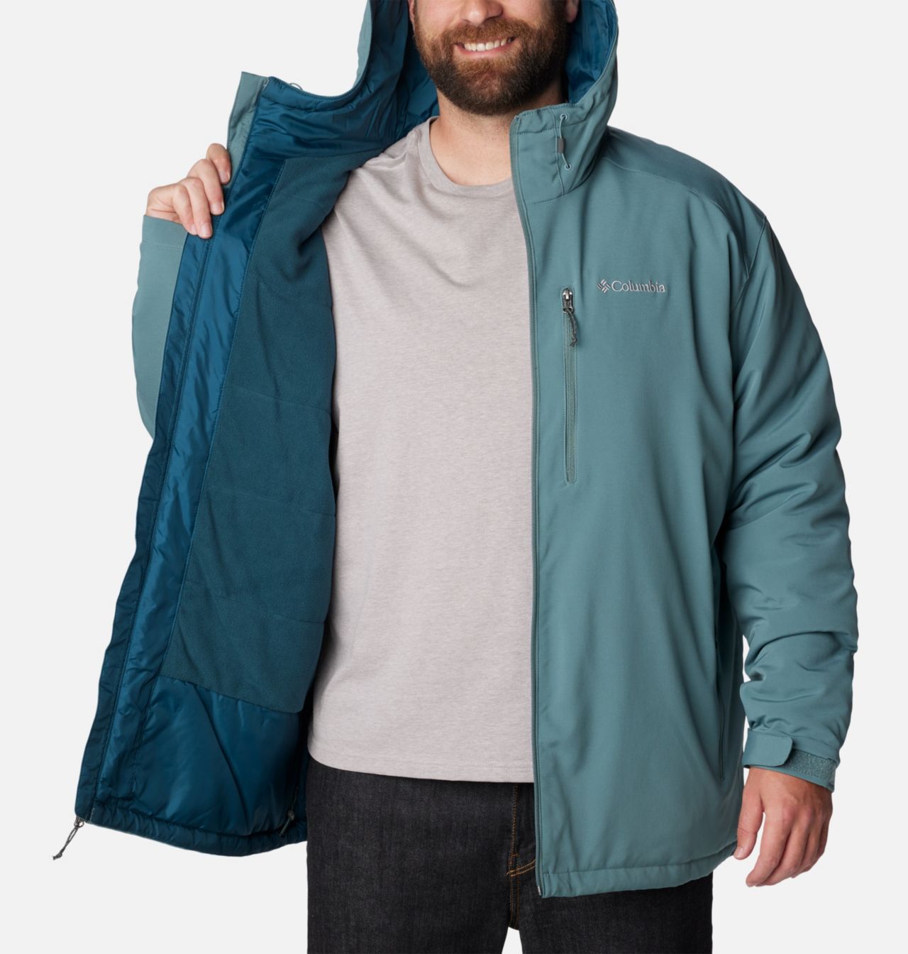 Men's Gate Racer Softshell Hooded Jacket - Big 5
