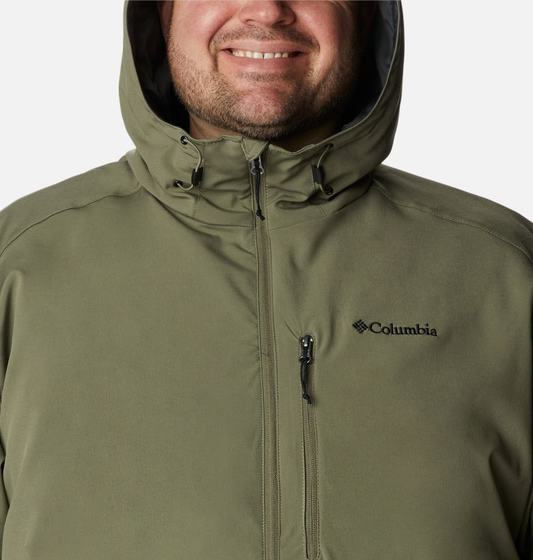 Men's Gate Racer Softshell Hooded Jacket Big Columbia Sportswear