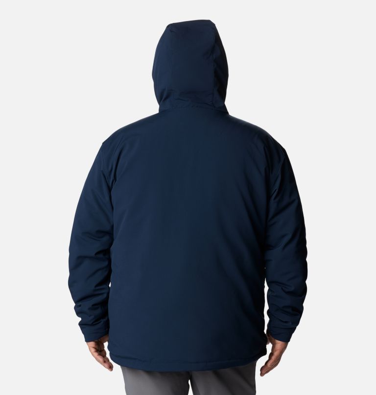 Thumbnail: Men's Gate Racer Softshell Hooded Jacket - Big, Color: Collegiate Navy, image 2