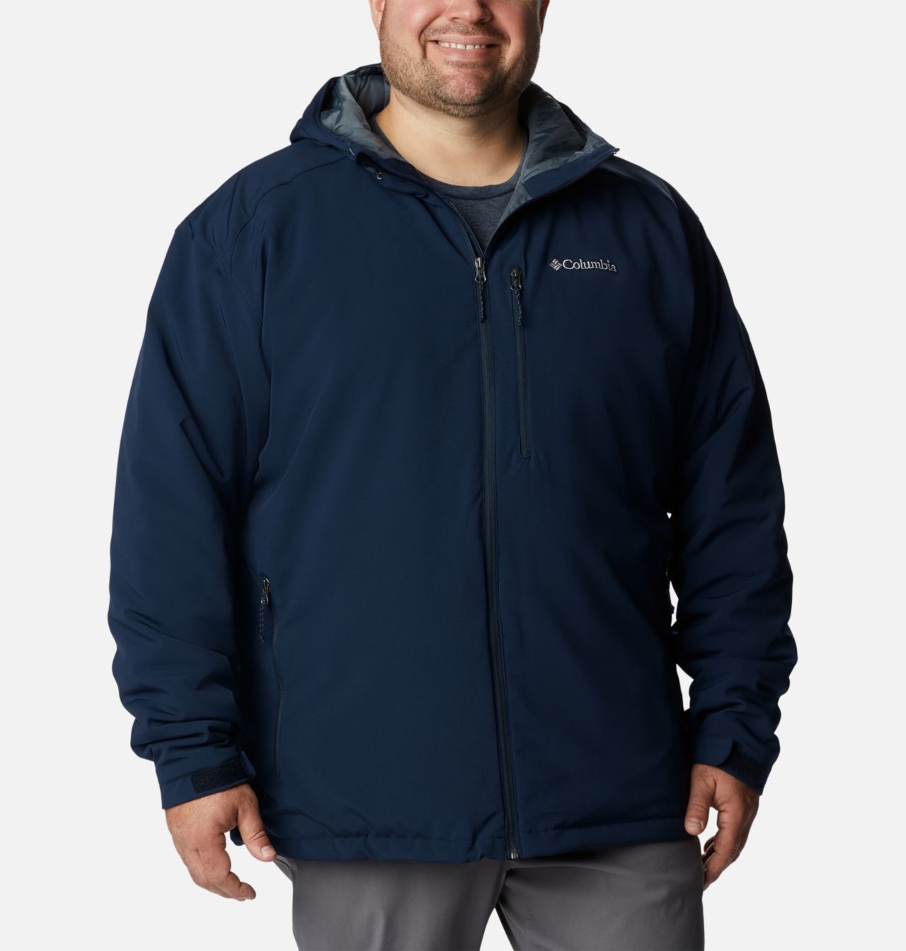 Men's Gate Racer Softshell Hooded Jacket - Big 1