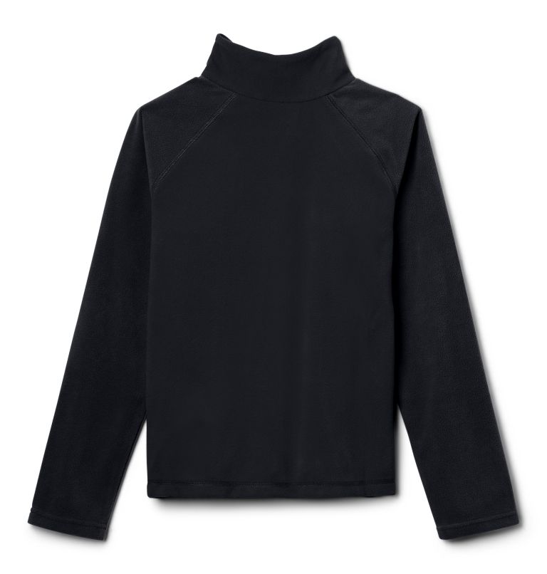 Thumbnail: Boys’ Glacial Fleece 1/4 Zip Pullover, Color: Black, image 2