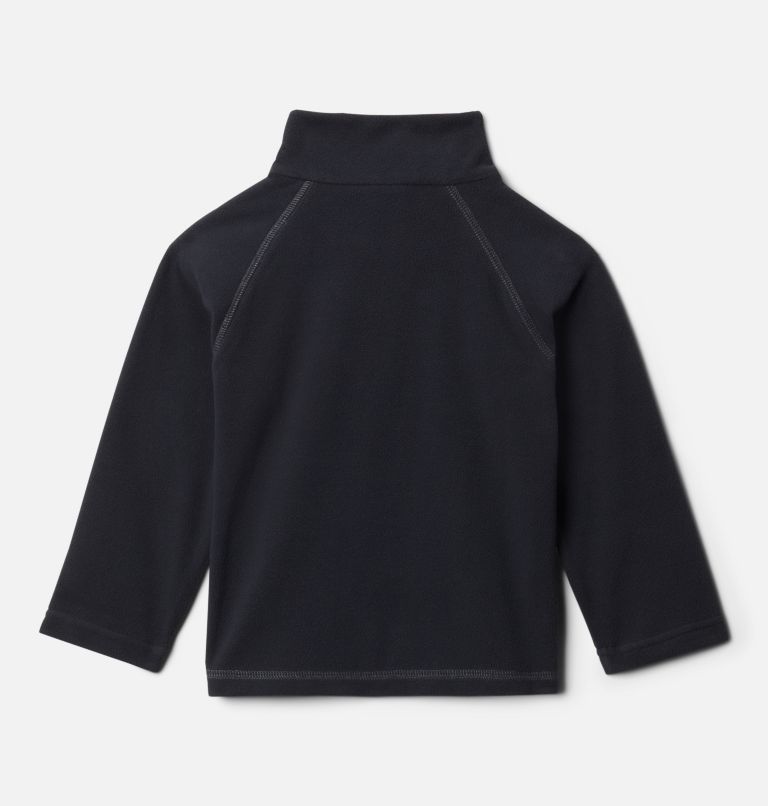 Boys’ Toddler Glacial 1/4 Zip Fleece Pullover, Color: Black, image 2