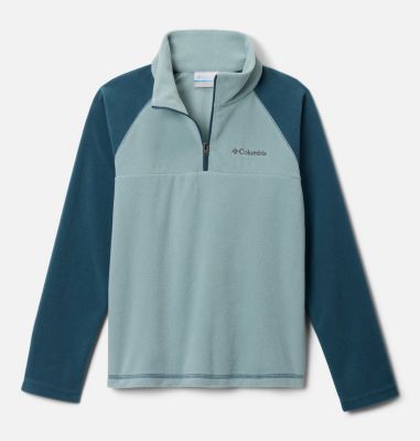 Glacial Half Zip, Color: Crushed Blue, Everblue, image 7