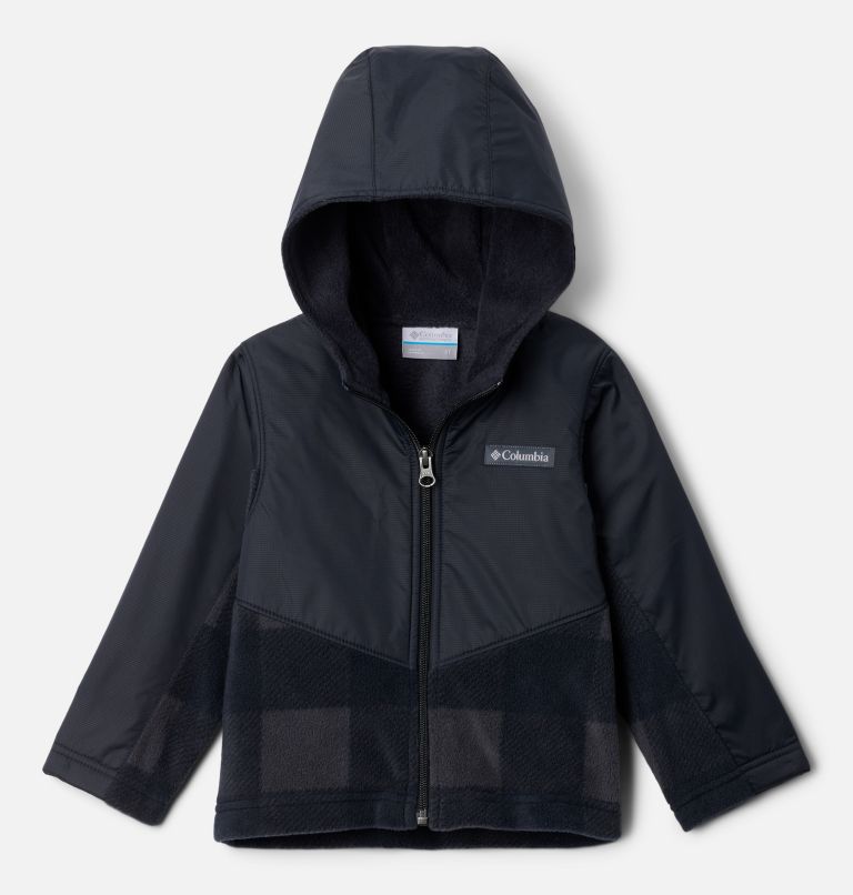 Veste à capuchon renforcée Steens Mountain pour tout-petit, Color: Black Check, Shark, image 1