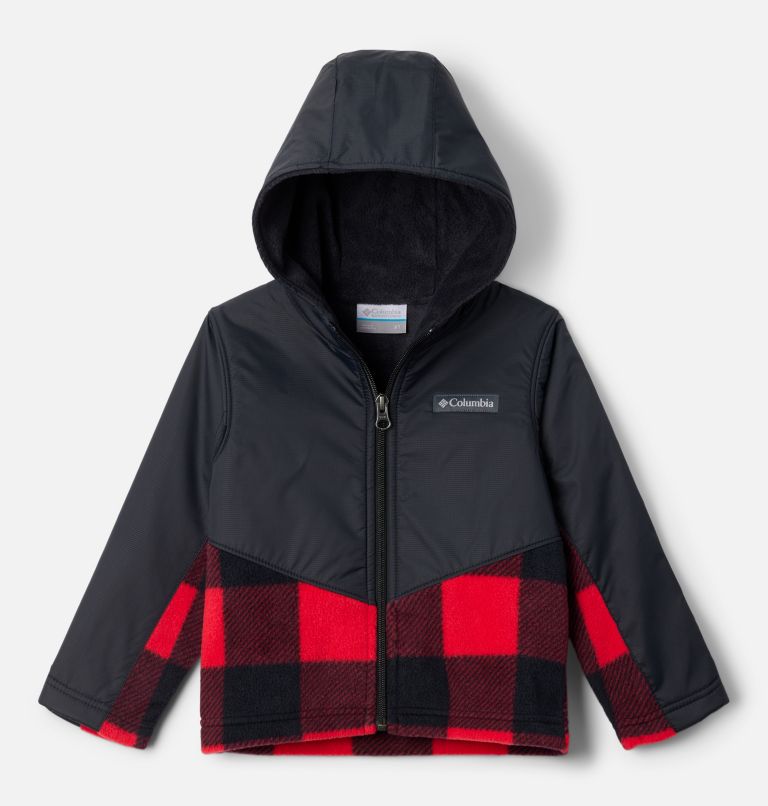 Toddler columbia fleece store with hood