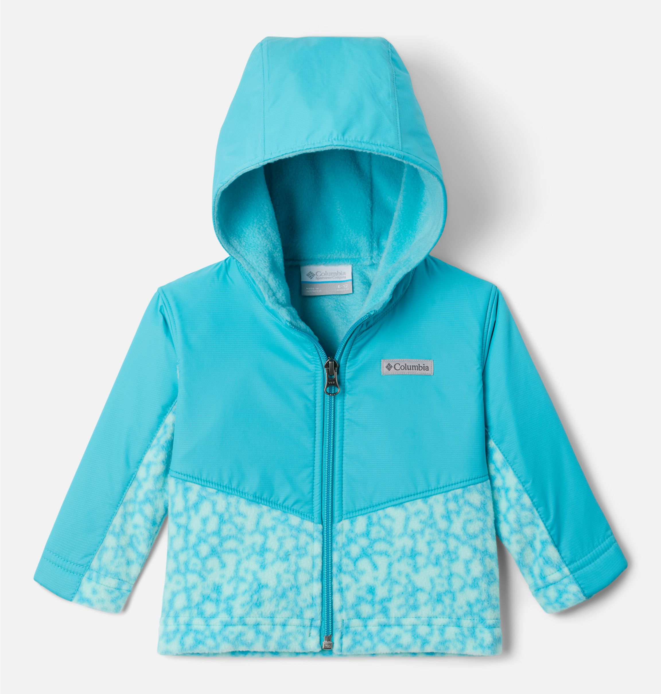 Columbia hooded outlet fleece jacket toddler