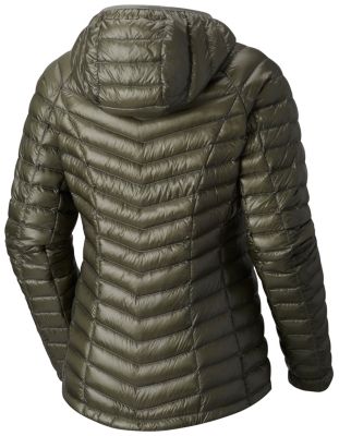 women's ghost whisperer down hooded jacket