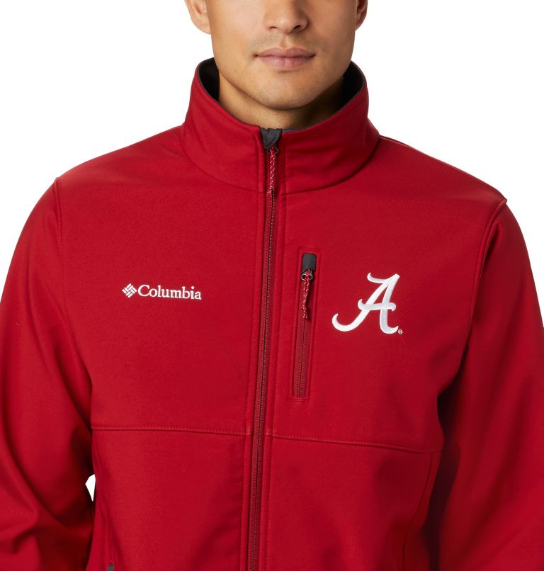 Men’s Collegiate Ascender Softshell Jacket - Alabama, Color: ALA - Red Velvet, image 4