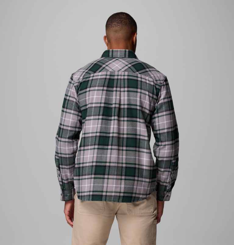 CLG Flare Gun Flannel LS Shirt, Color: MS - Spruce Tartan, image 3