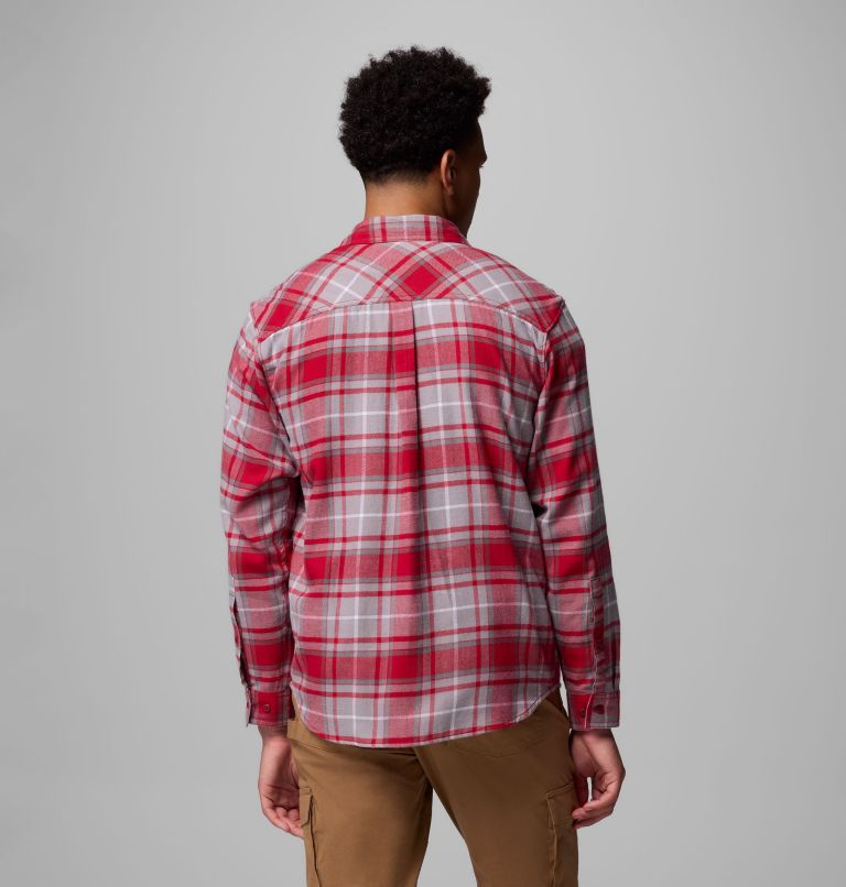 CLG Flare Gun Flannel LS Shirt, Color: ARK - Red Velvet Tartan, image 3