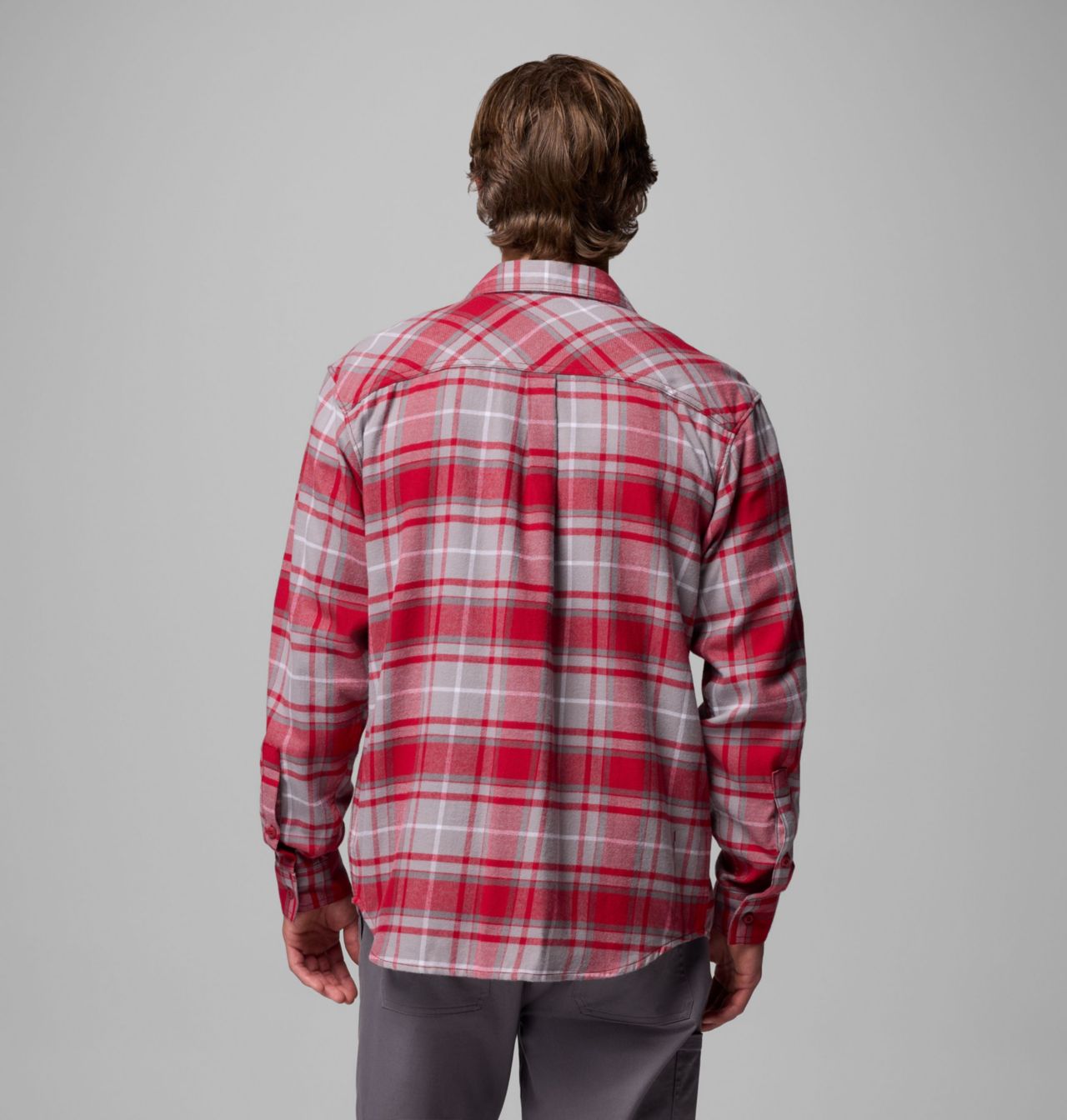Men's Collegiate Flare Gun™ Flannel Long Sleeve Shirt - Alabama 3