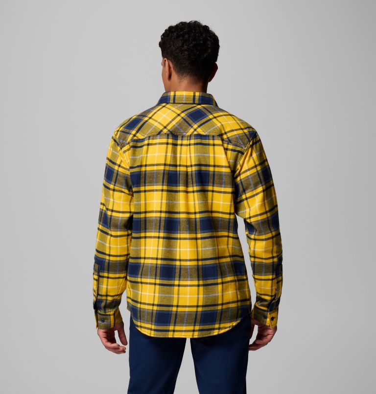CLG Flare Gun Flannel LS Shirt, Color: UM - Yellow Tartan, image 3