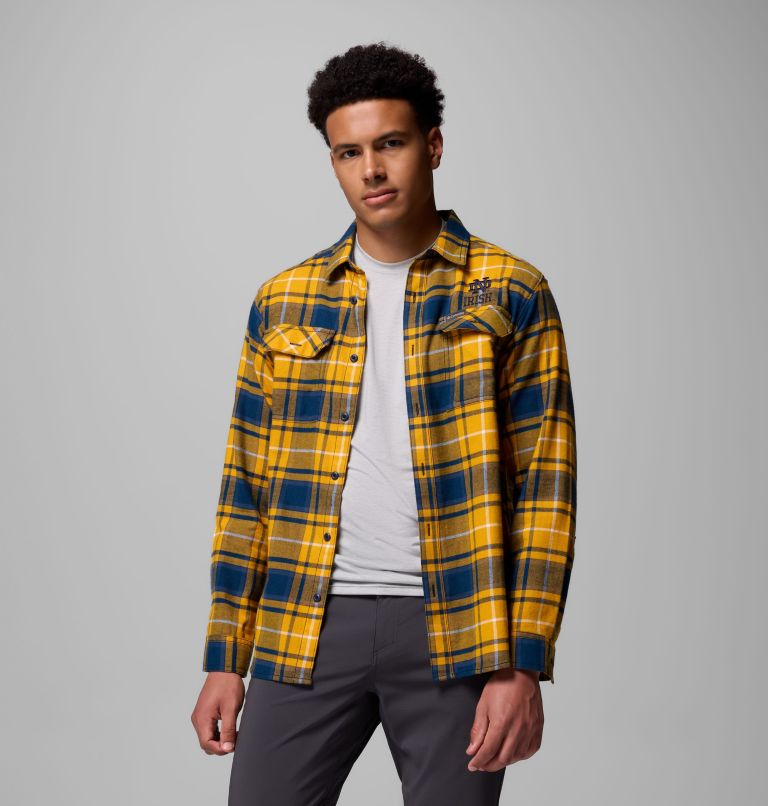 CLG Flare Gun Flannel LS Shirt, Color: ND - Golden Yellow Tartan, image 5