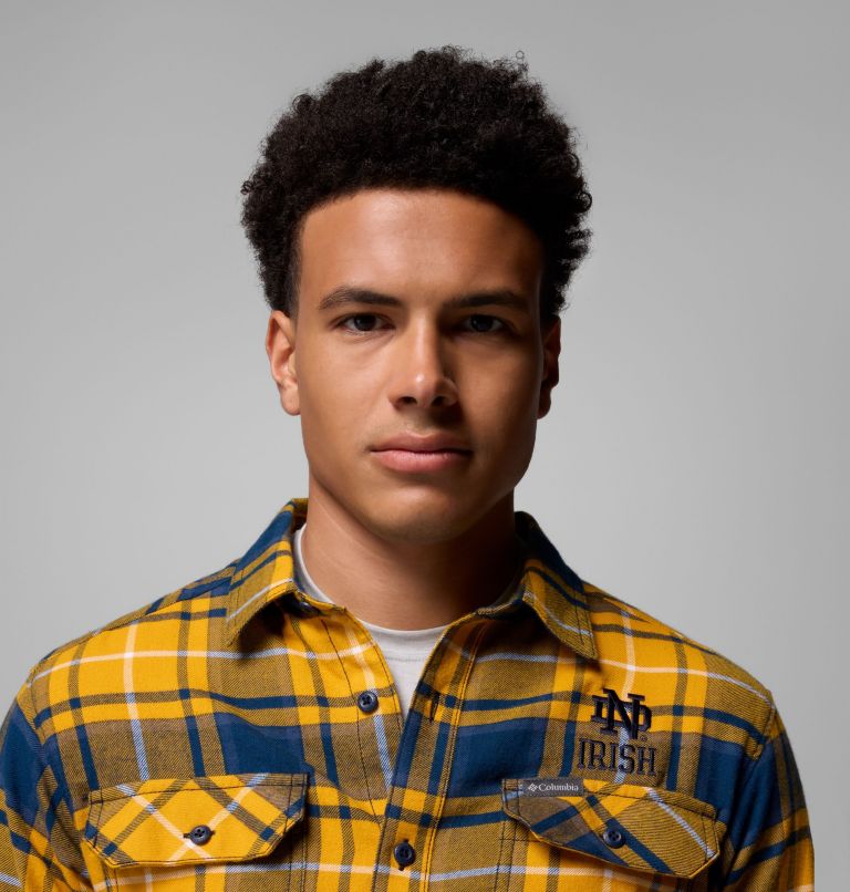 CLG Flare Gun Flannel LS Shirt, Color: ND - Golden Yellow Tartan, image 6