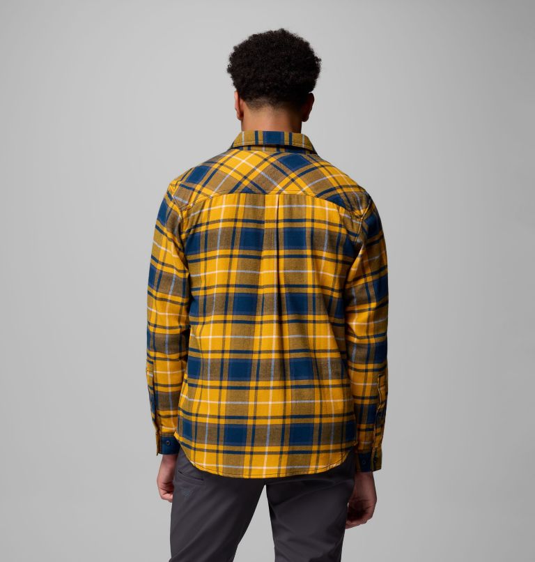 CLG Flare Gun Flannel LS Shirt, Color: ND - Golden Yellow Tartan, image 3