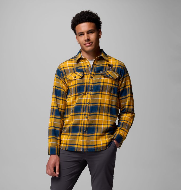 CLG Flare Gun Flannel LS Shirt, Color: ND - Golden Yellow Tartan, image 1