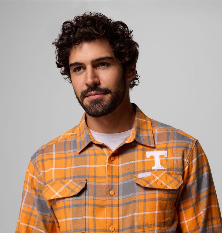 CLG Flare Gun Flannel LS Shirt, Color: UT - Solarize Tartan, image 6