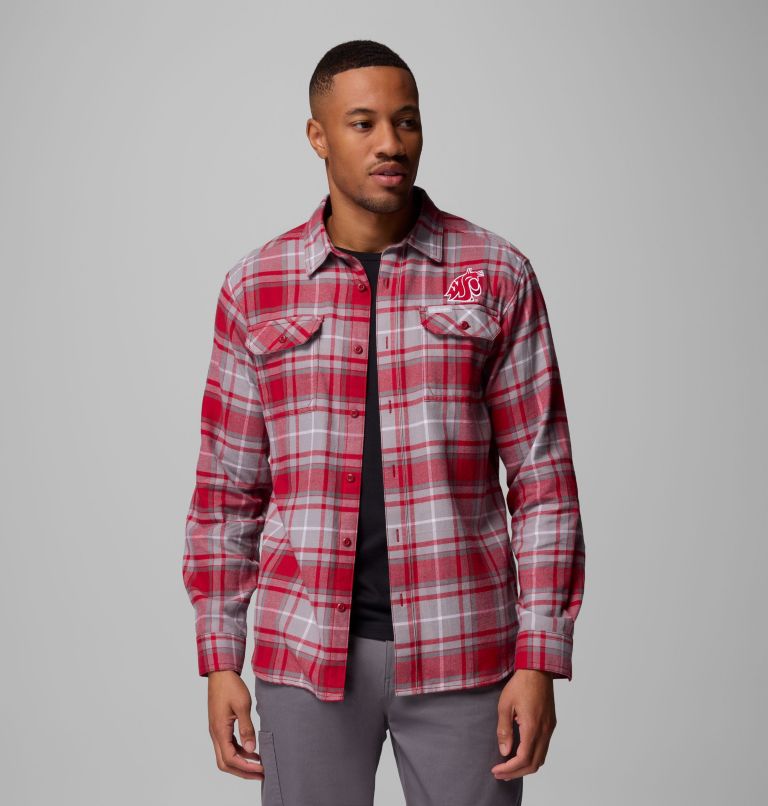 CLG Flare Gun Flannel LS Shirt, Color: WAZ - Red Velvet Tartan, image 5