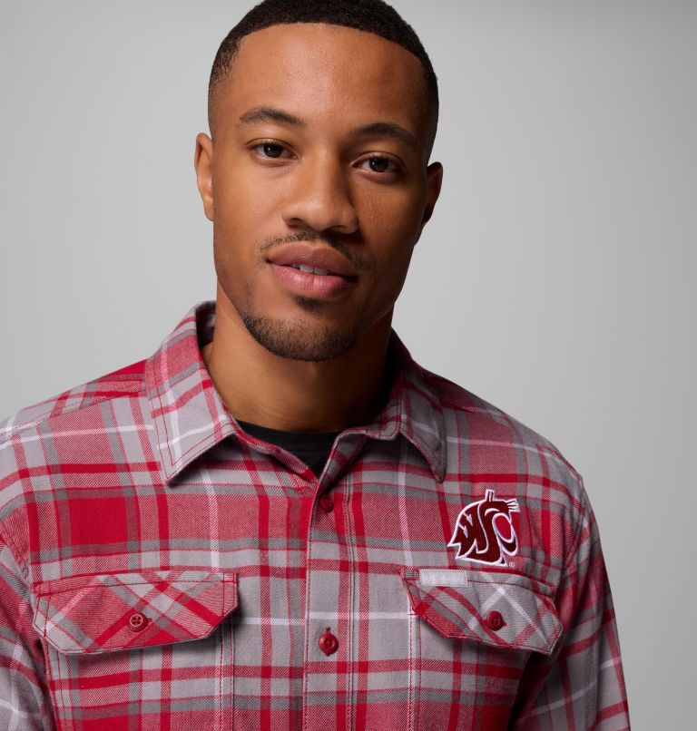 CLG Flare Gun Flannel LS Shirt, Color: WAZ - Red Velvet Tartan, image 6