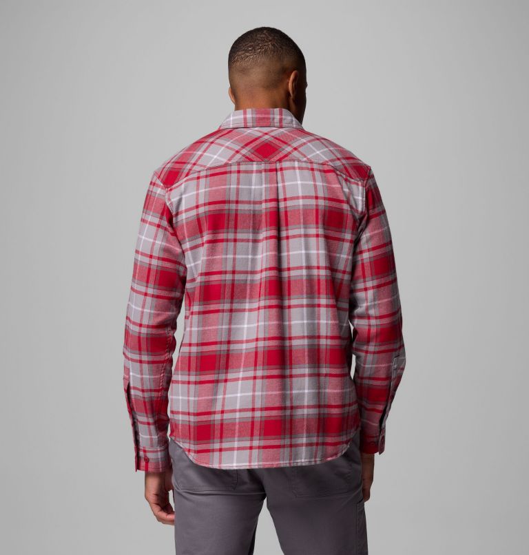 CLG Flare Gun Flannel LS Shirt, Color: WAZ - Red Velvet Tartan, image 3