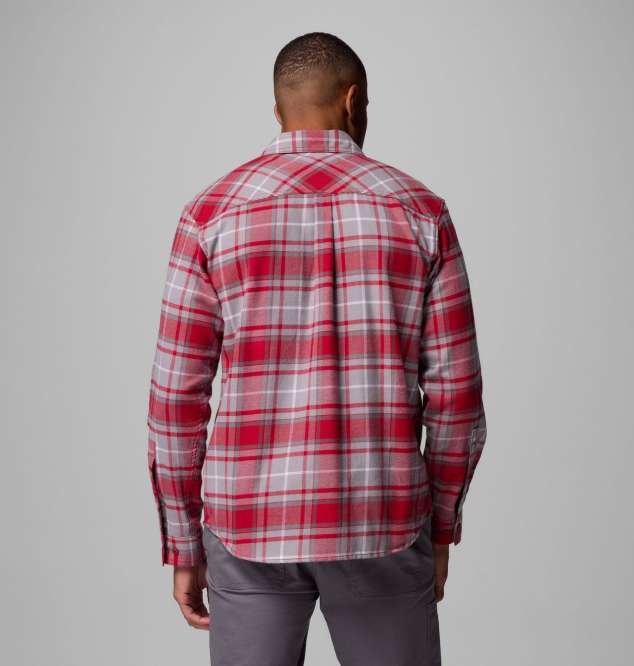 Men's Collegiate Flare Gun™ Flannel Long Sleeve Shirt - Washington State 3