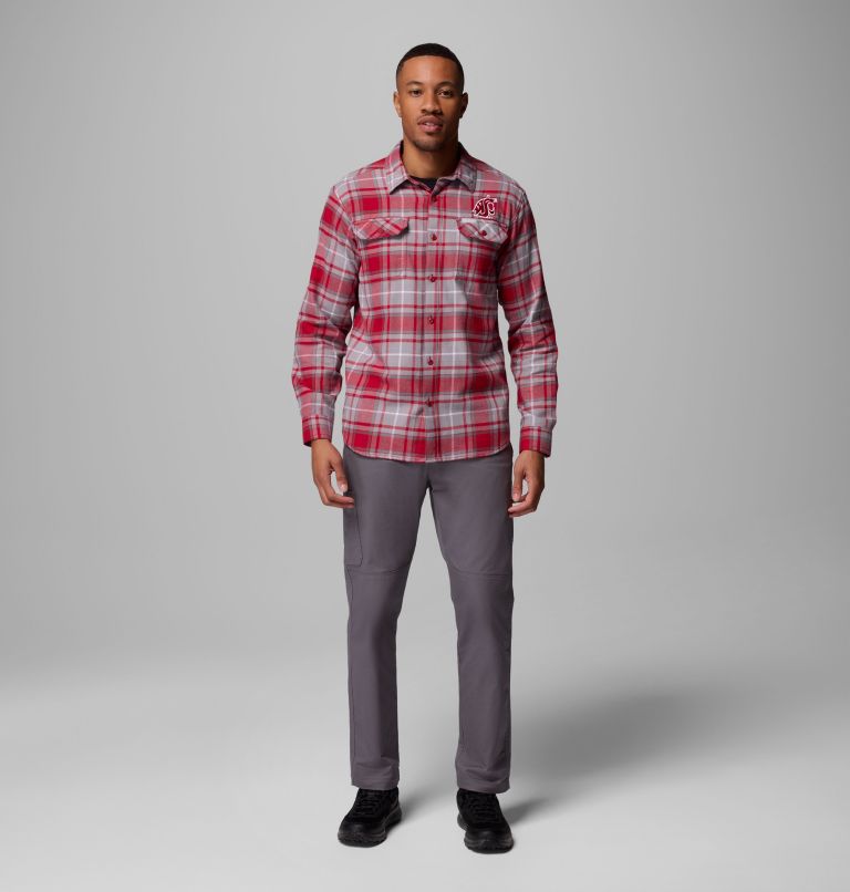 CLG Flare Gun Flannel LS Shirt, Color: WAZ - Red Velvet Tartan, image 2