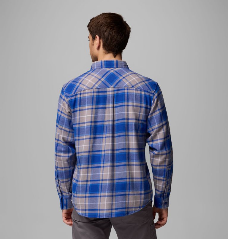 CLG Flare Gun Flannel LS Shirt, Color: UK - Azul Tartan, image 3