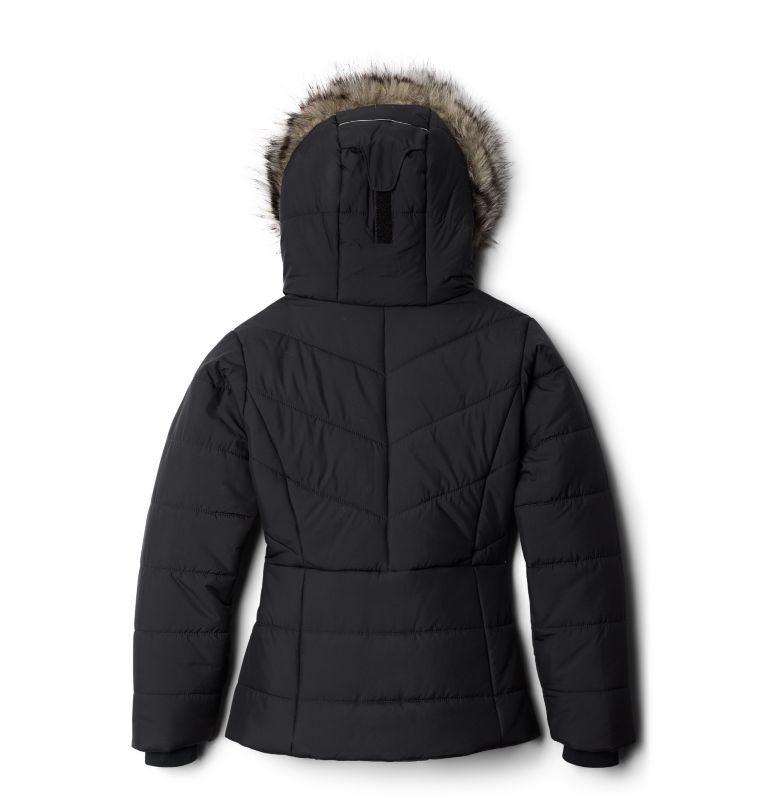 Girls’ Katelyn Crest Jacket, Color: Black, image 2