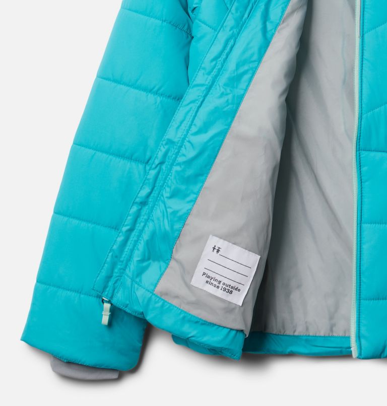 Girl's Katelyn Crest Winter Parka, Color: Geyser, image 3
