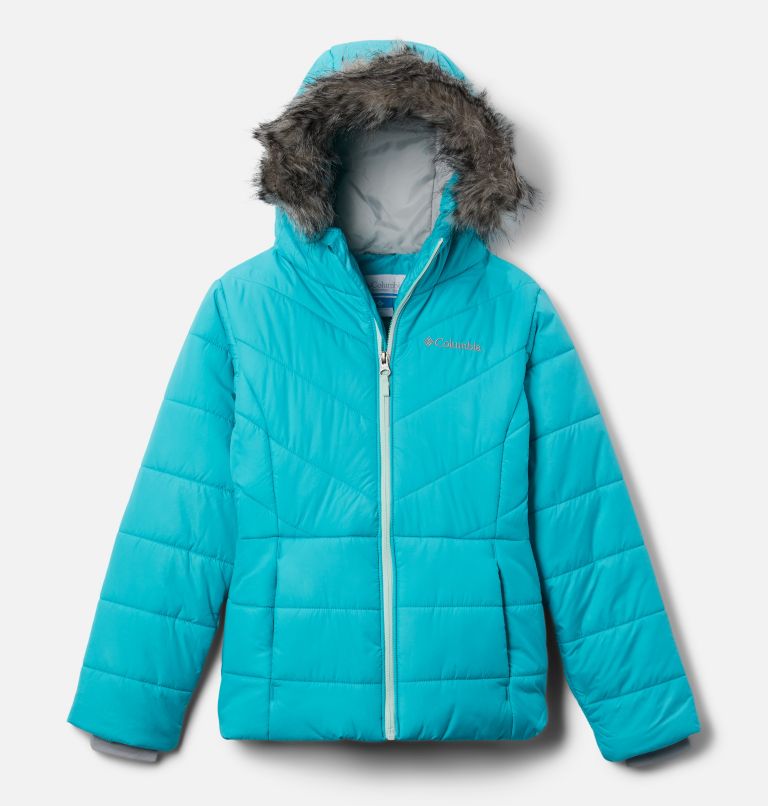 Thumbnail: Girls’ Katelyn Crest Jacket, Color: Geyser, image 1