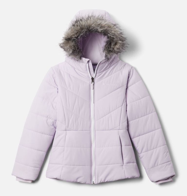 Girls’ Katelyn Crest Jacket, Color: Pale Lilac, image 1