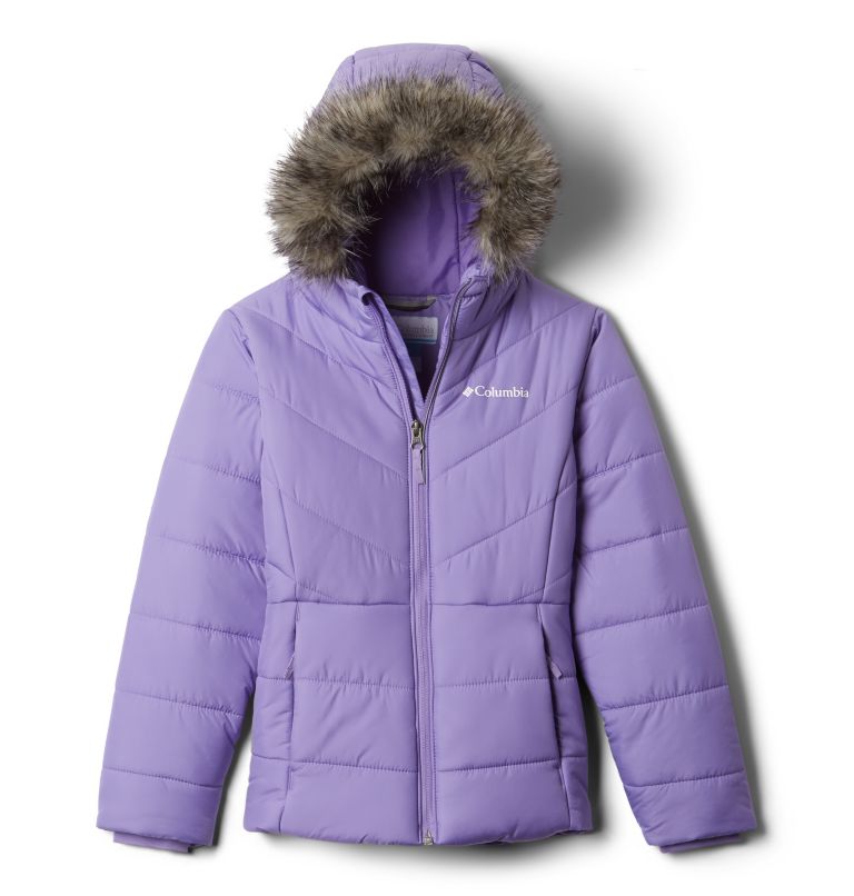 Girls’ Toddler Katelyn Crest Jacket, Color: Paisley Purple, image 1