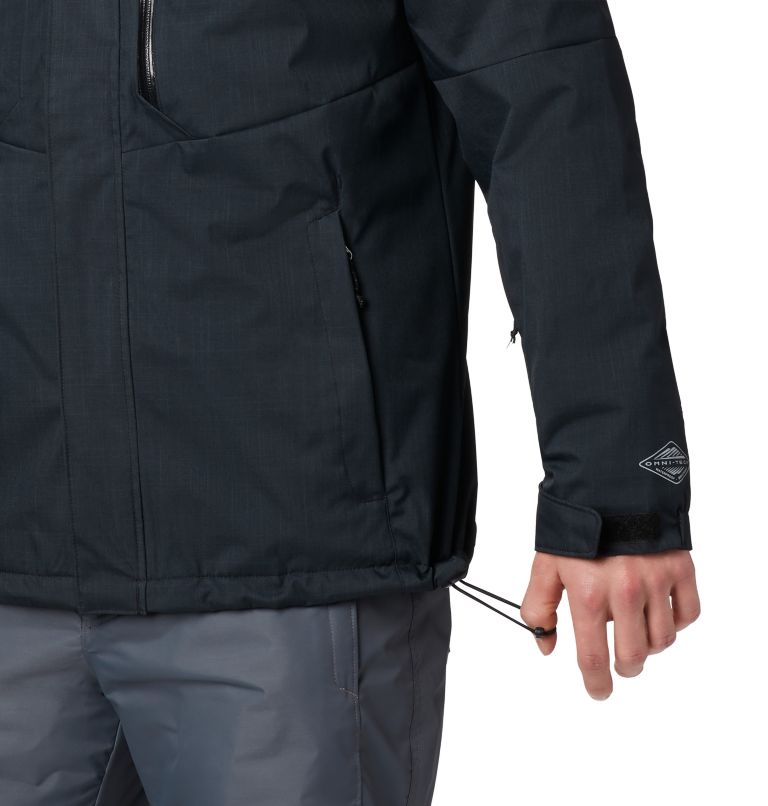 Thumbnail: Men's Alpine Action Insulated Ski Jacket, Color: Black, image 4