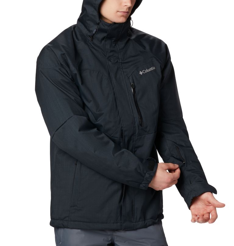 Men's Alpine Action Insulated Ski Jacket, Color: Black, image 5