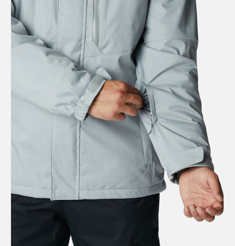 Men’s Alpine Action Insulated Ski Jacket - Tall, Color: Columbia Grey, image 10